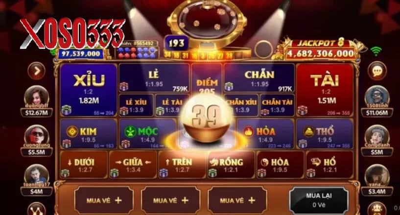 Keno game chơi lôi cuốn hấp dẫn